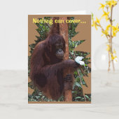 ラブマスク カード (黄色い花)