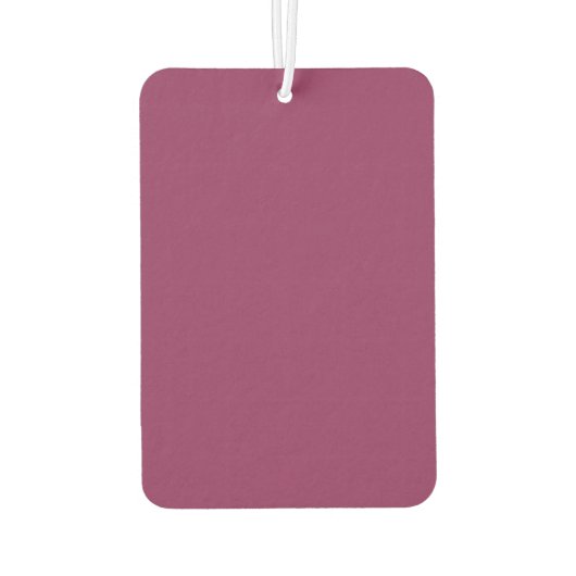 ラブマゼンタ赤面ピンクハート カーエアーフレッシュナー (裏面)