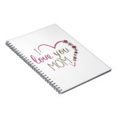 ラブママザーズデイハート ノートブック (右側)