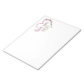 ラブママママザーズハート ノートパッド (アングル)