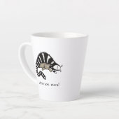 ラブマママママキャットママカワイママ カフェラテマグ (左アングル)