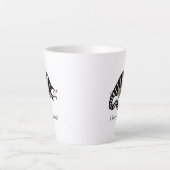 ラブマママママキャットママカワイママ カフェラテマグ (正面)