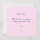 ラブマモダンザーズのデイカードを手に入れた手札 (裏面)