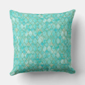 ラブマロコのアクア素晴らし金ゴールドで小さなことをする クッション (裏面)