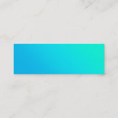 ラブミニビジネスパーソナライズされたカードで作る スキニー名刺 (裏面)