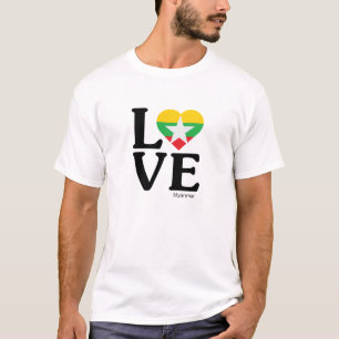 ラブミャンマー Tシャツ