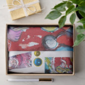 ラブミュージカルクリスマスパーティーサンタクロースヴァイオリン奏者 薄葉紙 (ギフト)