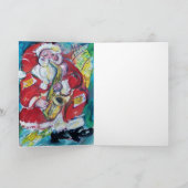 ラブミュージカルクリスマスパーティー/サンタとサックス シーズンカード (内部)