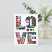 ラブミュージカルサンタクリスマスパーティー シーズンポストカード (スタンド正面)