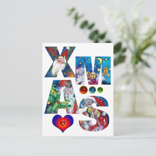 ラブミュージカルサンタクリスマスパーティー ポストカード (スタンド正面)