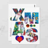 ラブミュージカルサンタクリスマスパーティー ポストカード (正面/裏面)