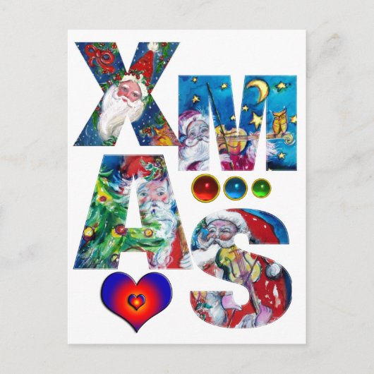 ラブミュージカルサンタクリスマスパーティー ポストカード (正面)