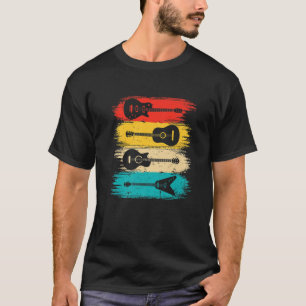 ラブミュージックギターヴィンテージギター愛好家 Tシャツ