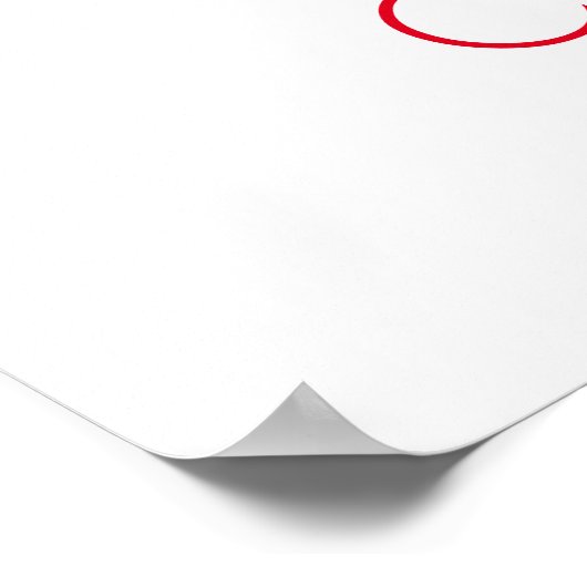 ラブミュージック、ゴールデントレブルクレフ、 音符記号と名前 ポスター (角)