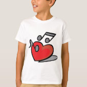 ラブミュージック Tシャツ (正面)