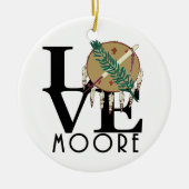 ラブムーアオクラホマ セラミックオーナメント (正面)