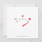 ラブメおもしろいートルのバレンタインデイカード シーズンカード (正面)