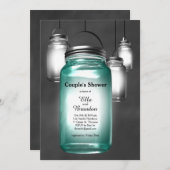 ラブメイソンジャーズカップルズシャワー招待状 招待状 (正面/裏面)