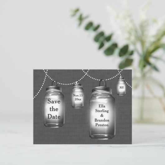 ラブメイソン・ジャース日付を保存 案内ポストカード (スタンド正面)