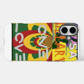 ラブメッセージインラスタカラーズアートプリント Case-Mate iPhoneケース (裏面 (横))