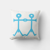 ラブメンズアイコンアート クッション (正面)