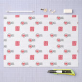 ラブメールティッシュペーパー 薄葉紙 (クラフト)