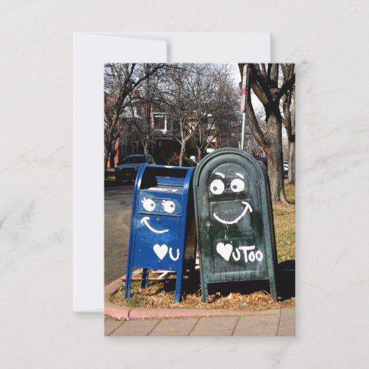 ラブメールボックス: iハート 招待状 (正面)