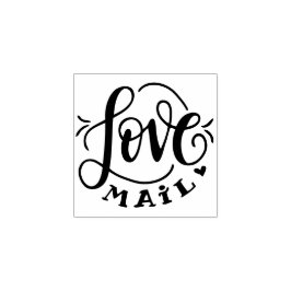 ラブメール切手 ラバースタンプ