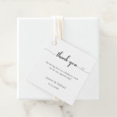 ラブモダンハートエレガント白黒結婚ズ フェイバータグ (インサイチュ)