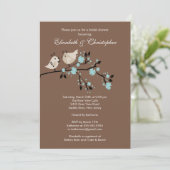 ラブモダンバーズカップルブライダルシャワー招待状 招待状 (スタンド正面)