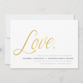ラブモダン結婚式招待状 招待状