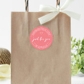 ラブモノグラムのステッパーソナライズされたカーで手作り ラウンドシール