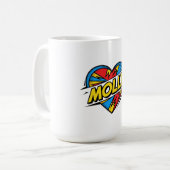 ラブモリー コーヒーマグカップ (正面左)
