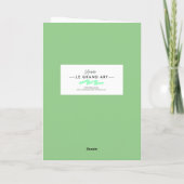 ラブヤパパオレンジグリーン70sファーザーズ カード (裏面)