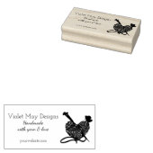 ラブヤーンクラフトビジネスプロモーションで手作り ラバースタンプ (押印)