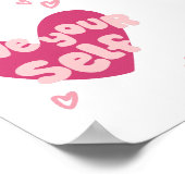 ラブユアデコールプリント | トレンディーウォールアートポスター ポスター (角)