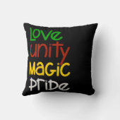 ラブユニティ魔法プライドブラック クッション (裏面)