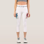 ラブユニテスウエストバンドデザインやる気を起こさせる – 女性' カプリレギンス (正面)