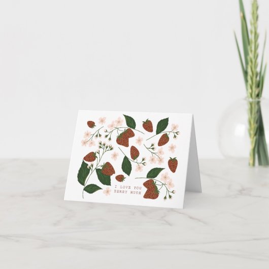 ラブユベリーマニュアルバレンタインカード サンキューカード (正面)