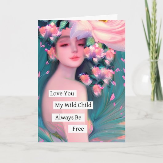 ラブユマイ反抗的な子ども カード (正面)