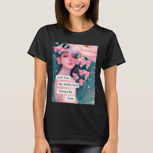 ラブユマイ反抗的な子ども Tシャツ (正面)