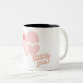 ラブユマグ ツートーンマグカップ (正面右)