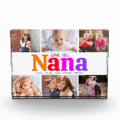 ラブユーおばあちゃんはっきりしたコレージカラフル6 フォトブロック (正面)