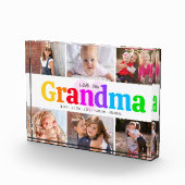 ラブユーおばあちゃんはっきりしたコレージカラフル6 フォトブロック (右)