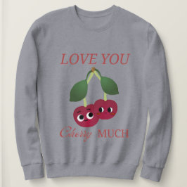 ラブユーさくらんぼ スウェットシャツ