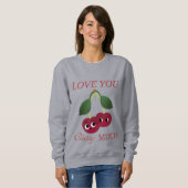 ラブユーさくらんぼ スウェットシャツ (正面フル)