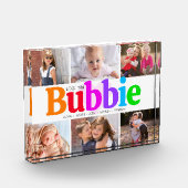 ラブユーはっきりしたバカラフルビモダンコラージュ6 フォトブロック (左)