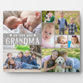 ラブユーばあちゃん8フォトコラージュカスタムカラー フォトプラーク (正面)