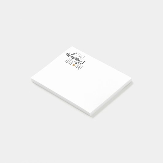 ラブユーやる気を起こさせる引用文白黒タイポグラフィ ポストイット (アングル)