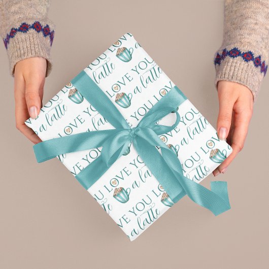 ラブユーアザラテラッピング紙 ラッピングペーパー